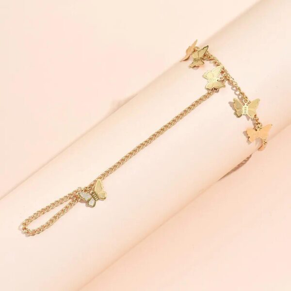 beautiful butterfly hand charm bracelet for girls - Image 5