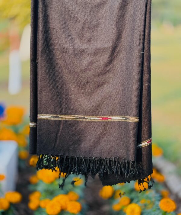 as premium handmade shawls / high quality traditional wool shawl for men - Image 12