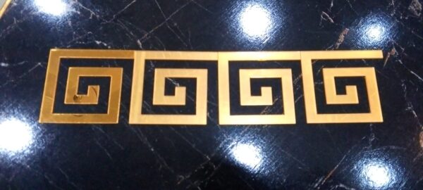 building border/versace border/ versachi border acrylic mirror sticker with adhesive for wall decor and home, office decor wall stickers - Image 3