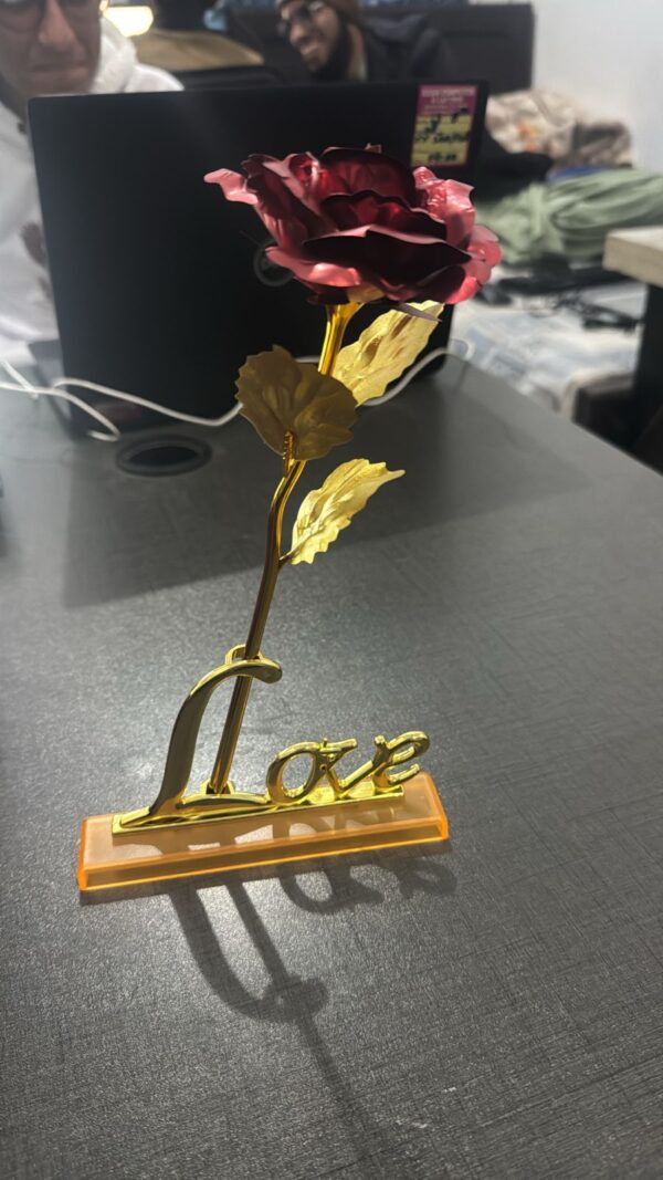 24k golden rose | rose gift box - Image 2