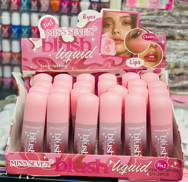 high coverage glowy, matte and poreless liquid blush | 1 blush - Image 3