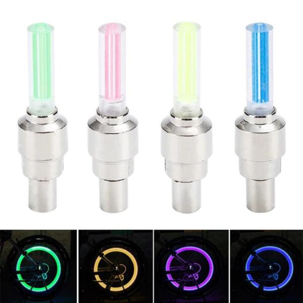 wheel light | led neon light | led sensor wheel light (2pcs) (random color)