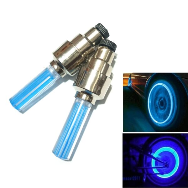 wheel light | led neon light | led sensor wheel light (2pcs) (random color) - Image 3