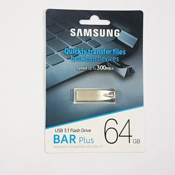 samsung 64gb usb 3.1 flash drive – durable metal design, fast data transfer, secure storage