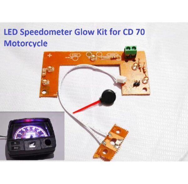 honda spedometer led glow kit with niddle for honda cg 125 motorcycle motor bike - Image 9