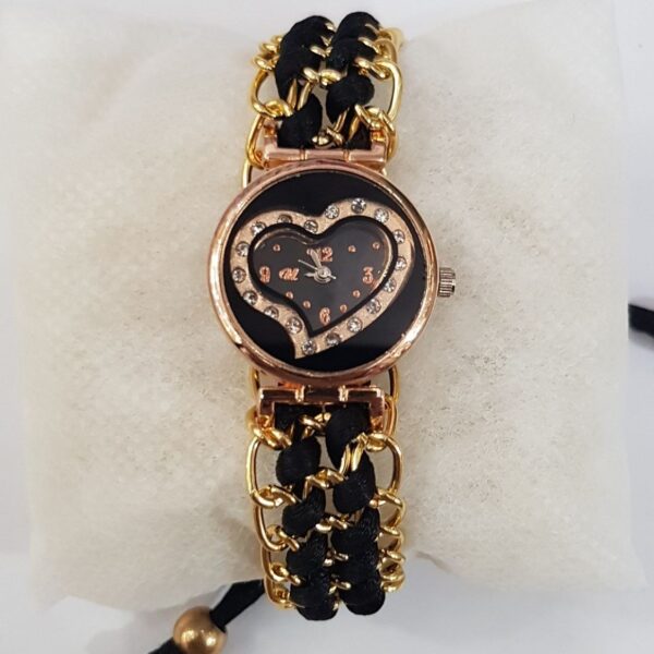 girl stainless steel bracelet stylish watch (without box) - Image 12