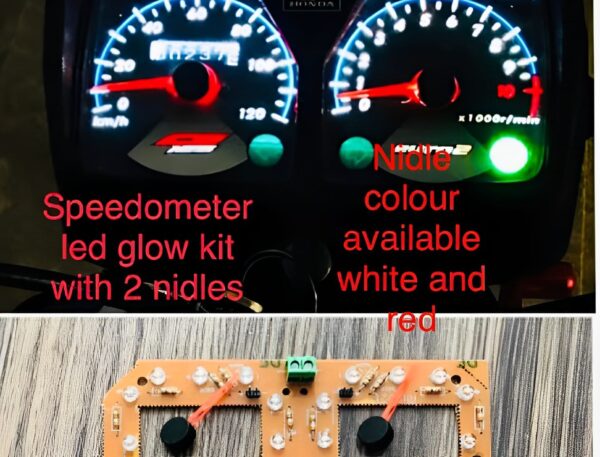 honda spedometer led glow kit with niddle for honda cg 125 motorcycle motor bike - Image 5