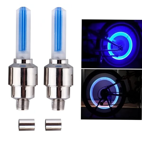 car wheel led light and motorcycle bike light wheel light | led neon light (random color) - Image 2