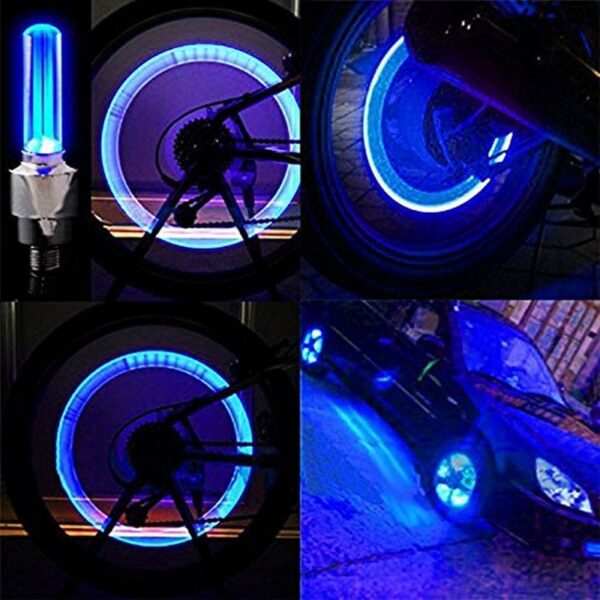 car wheel led light and motorcycle bike light wheel light | led neon light (random color) - Image 3