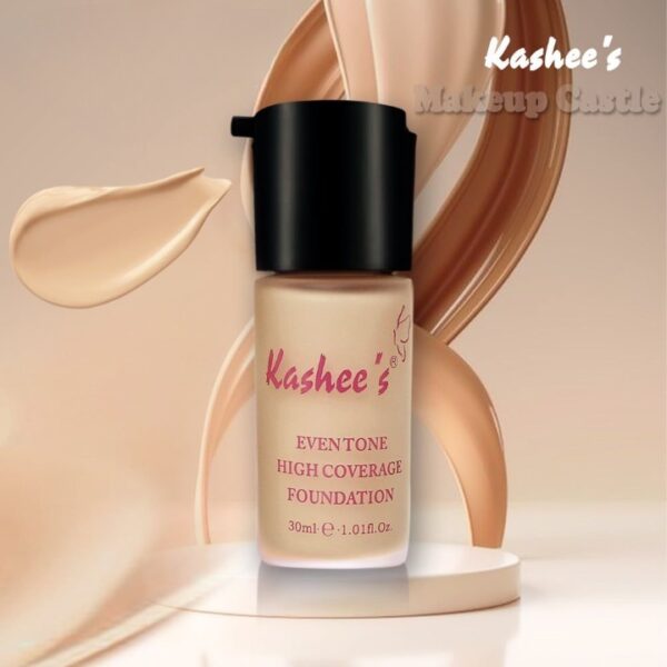 kashees eventone high coverage liquid foundation 30ml