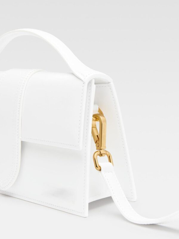 women's pu leather plain hand bag and shoulder bag for women's - Image 5