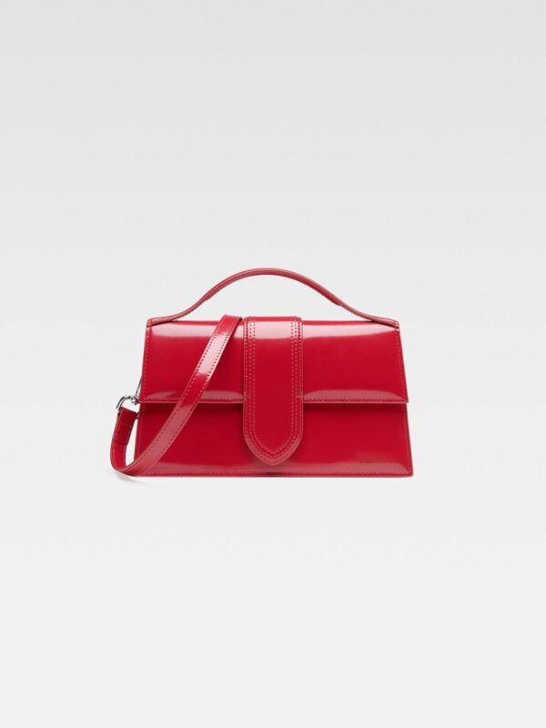 women's pu leather plain hand bag and shoulder bag for women's - Image 7