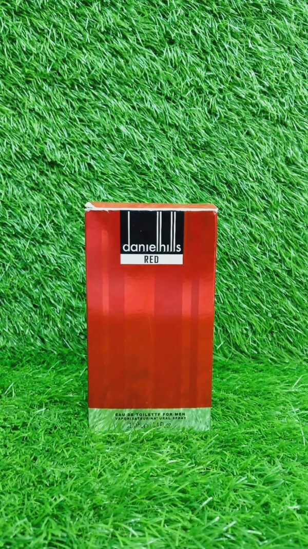 daniel hills red perfume for men 1st copy edt perfume 100 ml - Image 8