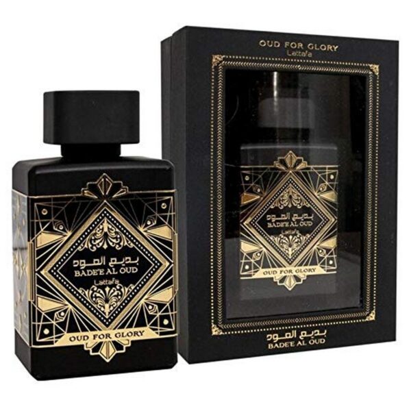 lattafa badee al oud (oud for glory) perfume for unisex orignal 100 ml - Image 3