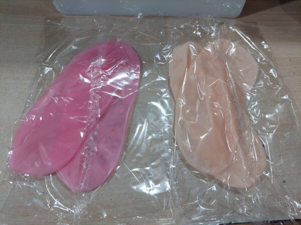 silicone socks gel moisturizing jelly socks foot care protector (random color) - Image 2