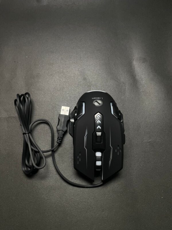 gaming glowing mouse backlit e-sports colorful led light mouse for laptop pc computer gamer - Image 3