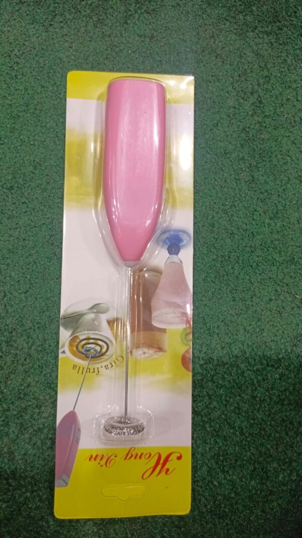 multipurpose electric coffee beater handheld mini blenders coffee mixer milk foamer portable egg whisk (random color) - Image 3