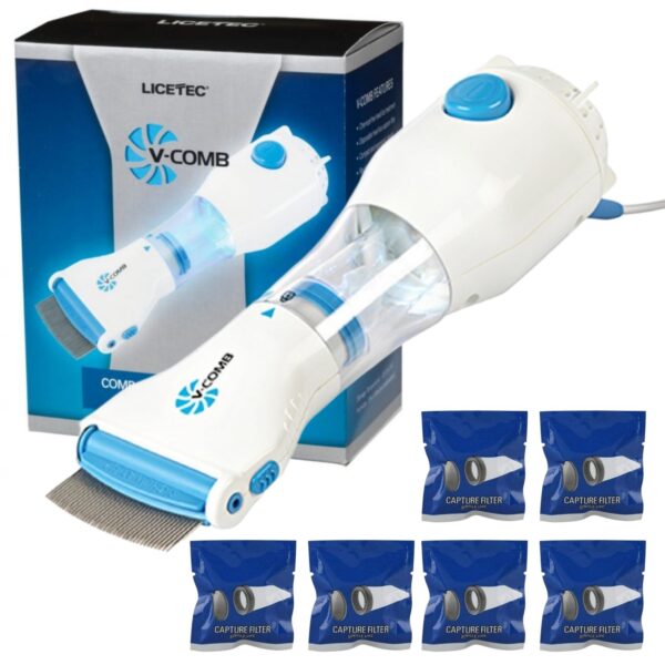 electric anti lice v comb machine smart, compact and sleek design  (with box) - Image 3