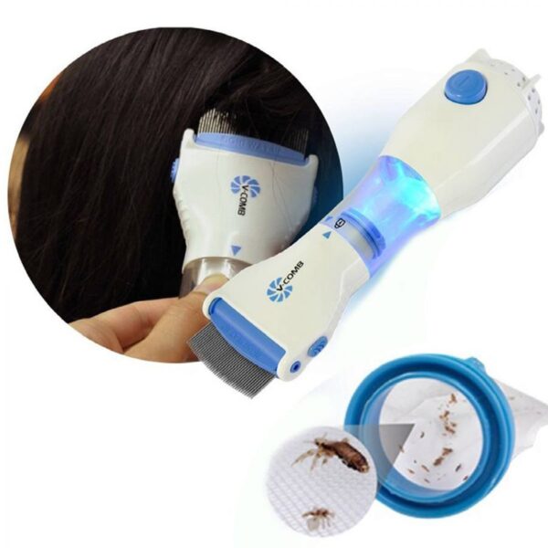 electric anti lice v comb machine smart, compact and sleek design  (with box) - Image 2