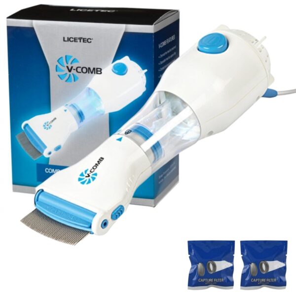 electric anti lice v comb machine smart, compact and sleek design  (with box) - Image 5