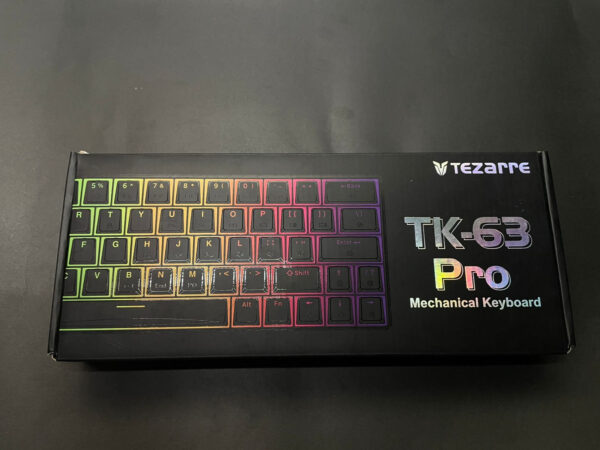 tezarre tk-63 pro rgb wireless mechanical rgb gaming keyboard rgb backlight mini office keyboard for windows laptop pc gamer - Image 5