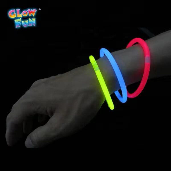 bright glow sticks party fluorescence glow sticks bracelets necklaces neon for wedding party sticks (50 pcs in box ) - Image 3