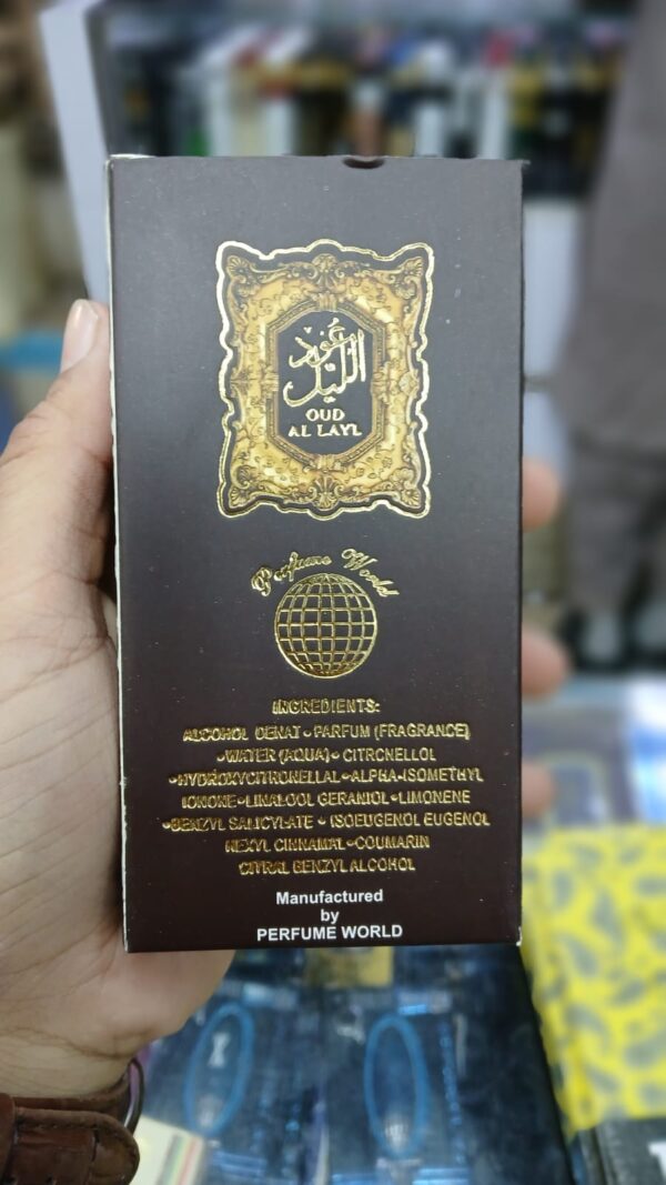 oud al lail original edp perfume 50ml - long lasting (8-10 hours) - Image 2