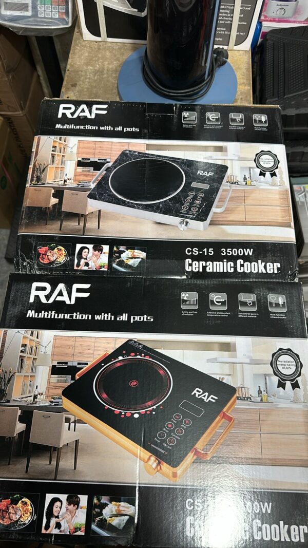 raf multifunctional electric stove electric stove 3500w model infrared cooker capable for every pot (random color) - Image 3