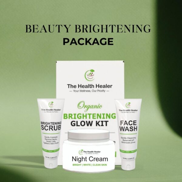 3 in 1 the health healer brightening glow kit whitening and glowing kit moisturizes your skin with glowing kit original