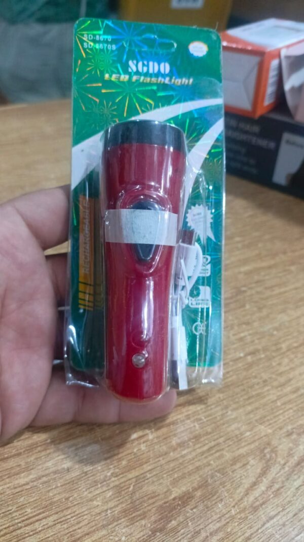 mini rechargeable led torch light brightness flashlight led torch light emitting - Image 5