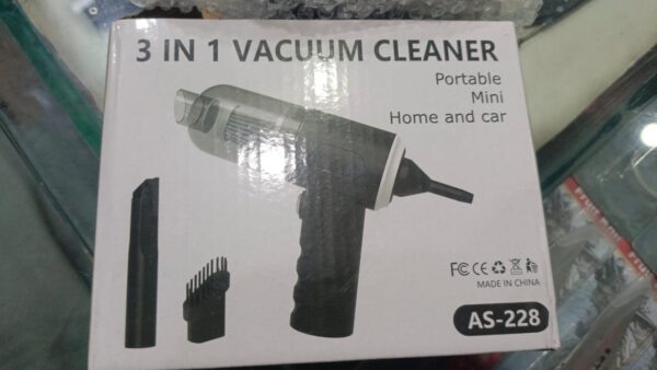 3 in 1 as-228 mini usb rechargeable vacuum cleaner for home and office use - Image 5