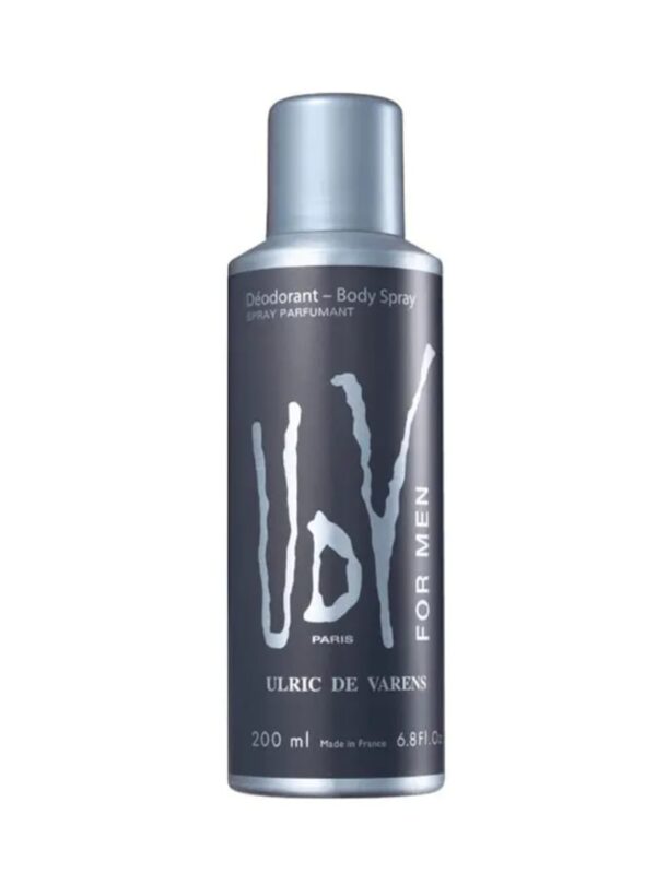 ulric de varens ( udv ) body spray deodorant for men – 200 ml | best quality body spray for men - Image 2