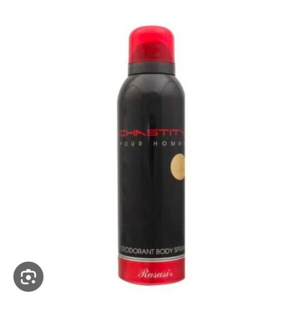 rasasi chastity pour men body spray 200 ml | best fragrance body spray for men ( original ) - Image 2