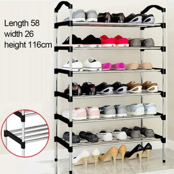 non-breakable floor standing shoes rack - Image 7