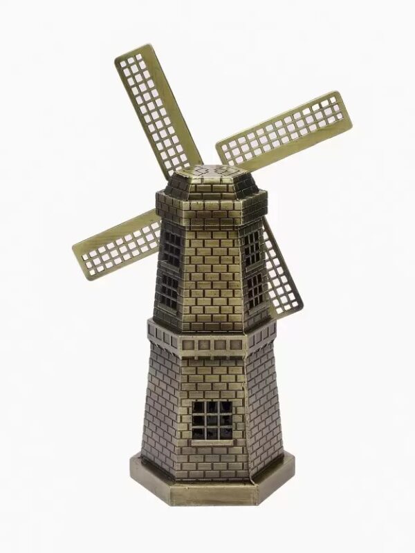 rotatable wind mill metal monument for home and office decor style antique décor - Image 5