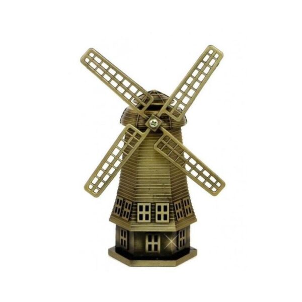 rotatable wind mill metal monument for home and office decor style antique décor - Image 3