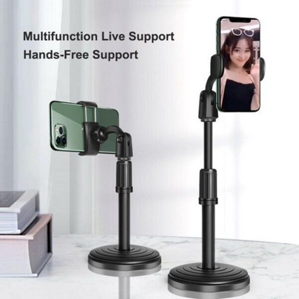 multifunction mobile tripod stand mini tripod stand mobile holder adjustable height & angle phone holder