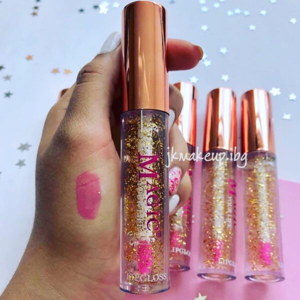 pack of 2 magic color changing lipgloss lip oil, liquid glossy finish (random color) - Image 4