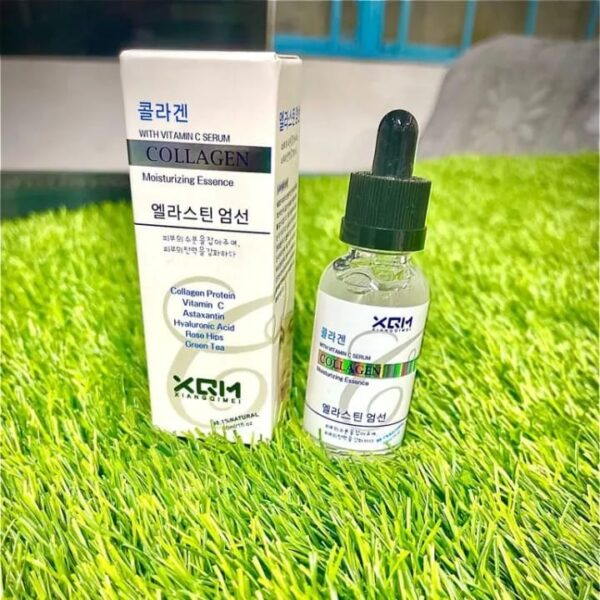 xqm collagen moisturizing face serum for face xqm intensively nourishes with vitamin c serum - Image 2