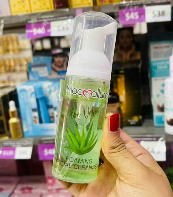 mocallure aloe vera foaming facial cleanser | best quality face cleanser
