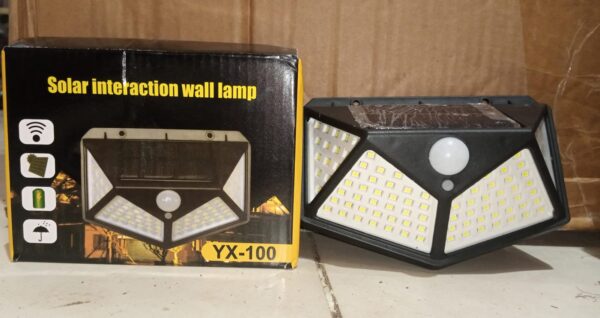 solar interaction light yx-100 | solar charging led induction motion sensor wall lamp for outdoor garden courtyard yx-100 - Image 4