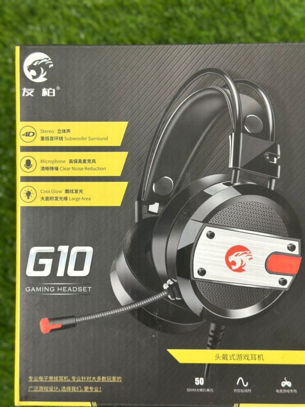 g10 gaming headset | best quality gaming headphones | gaming headphone | gaming headset ( random color ) - Image 2
