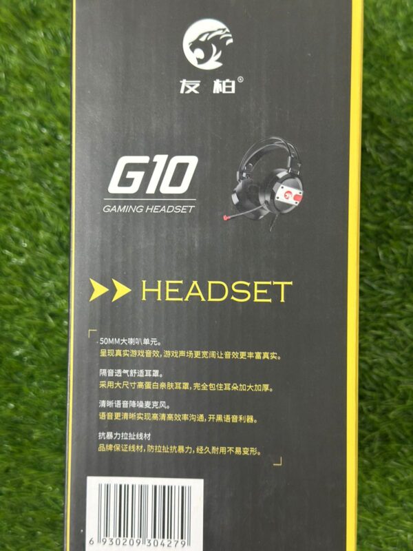 g10 gaming headset | best quality gaming headphones | gaming headphone | gaming headset ( random color ) - Image 5