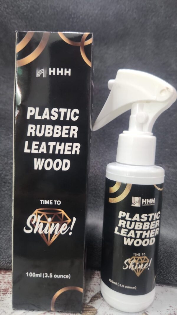 multipurpose shinner spray used on leather/rubber/plastic/wood (100ml box pack) - Image 5