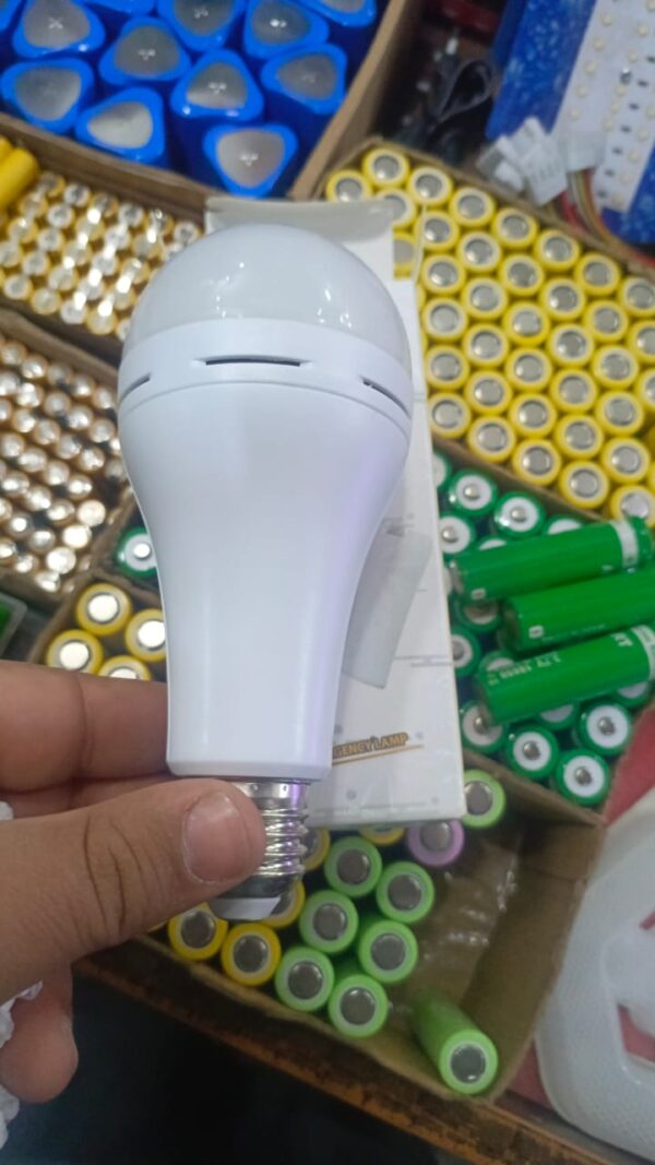 4500mah rechargeable led bulb 20w | rechargeable led energy saving lamp ac/dc bulb - Image 5