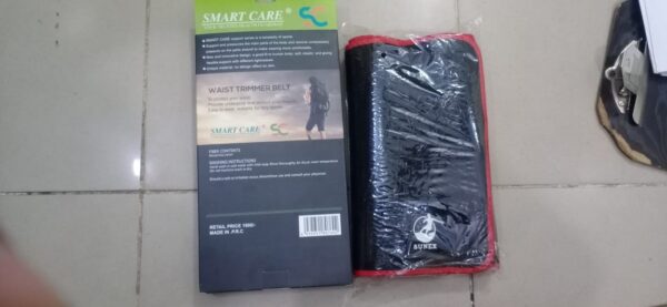 sn-460 smart care waist belt – spinal back support & weight reducing belt for back pain relief, slimming, and effective weight loss (skin-friendly fabric, free size) - Image 11