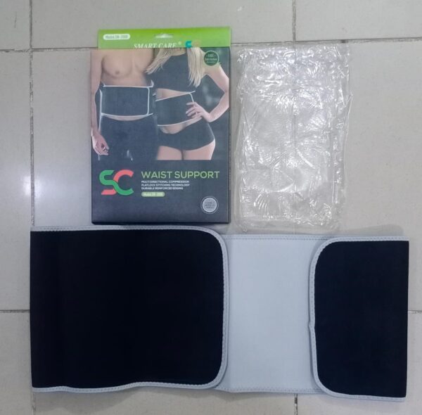 smart care sn-2000 waist support belt – skin-friendly compression belt, long free size ( random color ) - Image 4