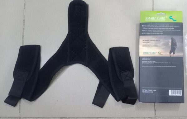 sn-660 smart care brand posture corrector upper back support strong grip shoulder support relief and back pain relief belt - adjustable posture support brace for men and women - Image 2