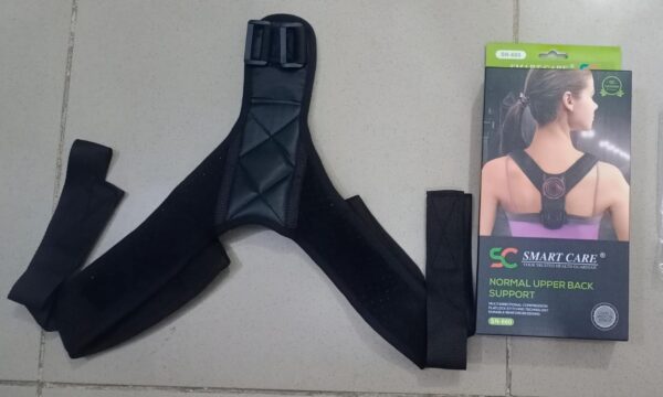 sn-660 smart care brand posture corrector upper back support strong grip shoulder support relief and back pain relief belt - adjustable posture support brace for men and women - Image 3