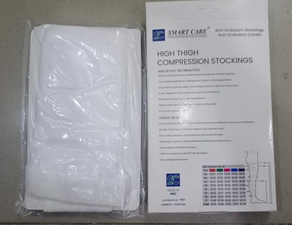 smart care anti - embolism stocking medical compression ctocking both for male & female - Image 5